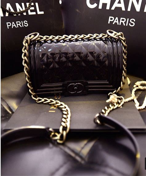 chanel boy jelly bag|boy chanel bag price.